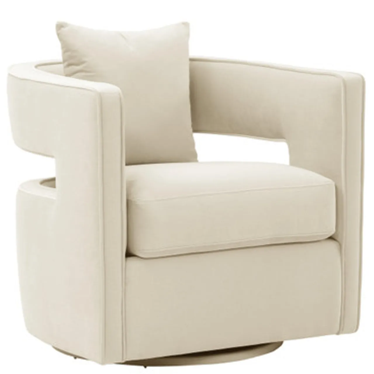 Z Gallerie Lottie Swivel Chair> Accent Chairs