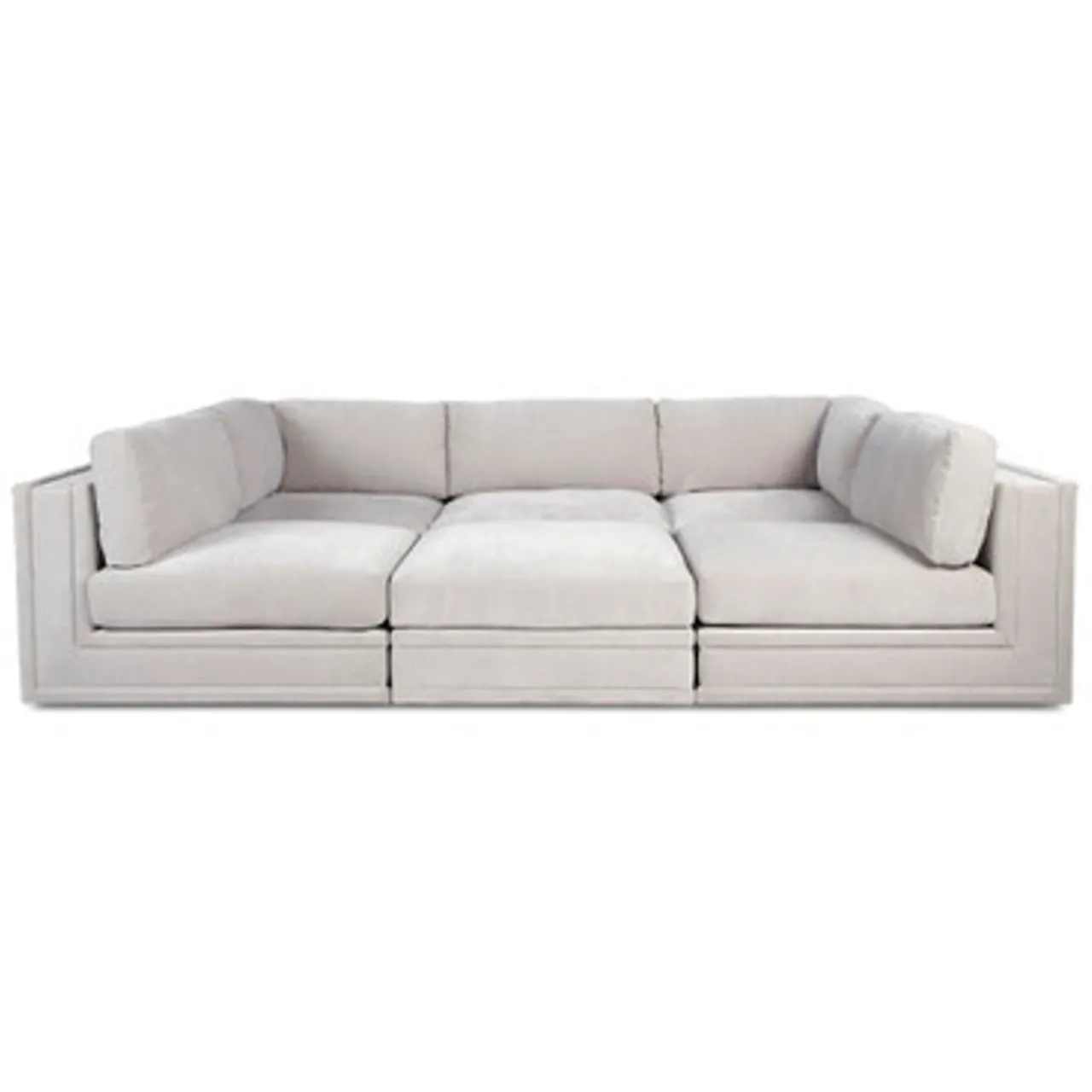 Z Gallerie Luka Sectional - 6 PC> Sofas | Sectionals