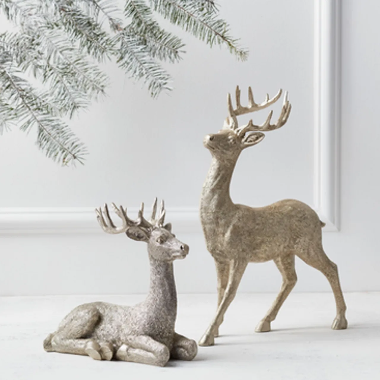 Z Gallerie Majestic Deer - 8"H & 14"H> Décor | Décor Sale