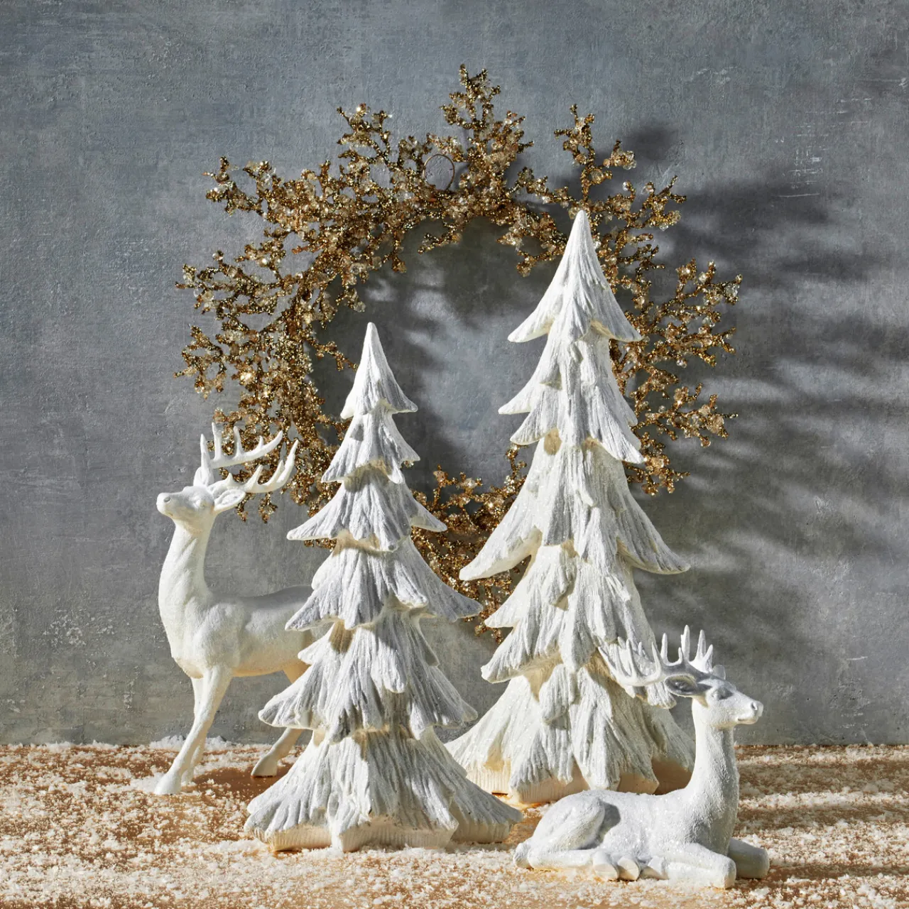 Z Gallerie Majestic Deer - 8"H & 14"H> Décor