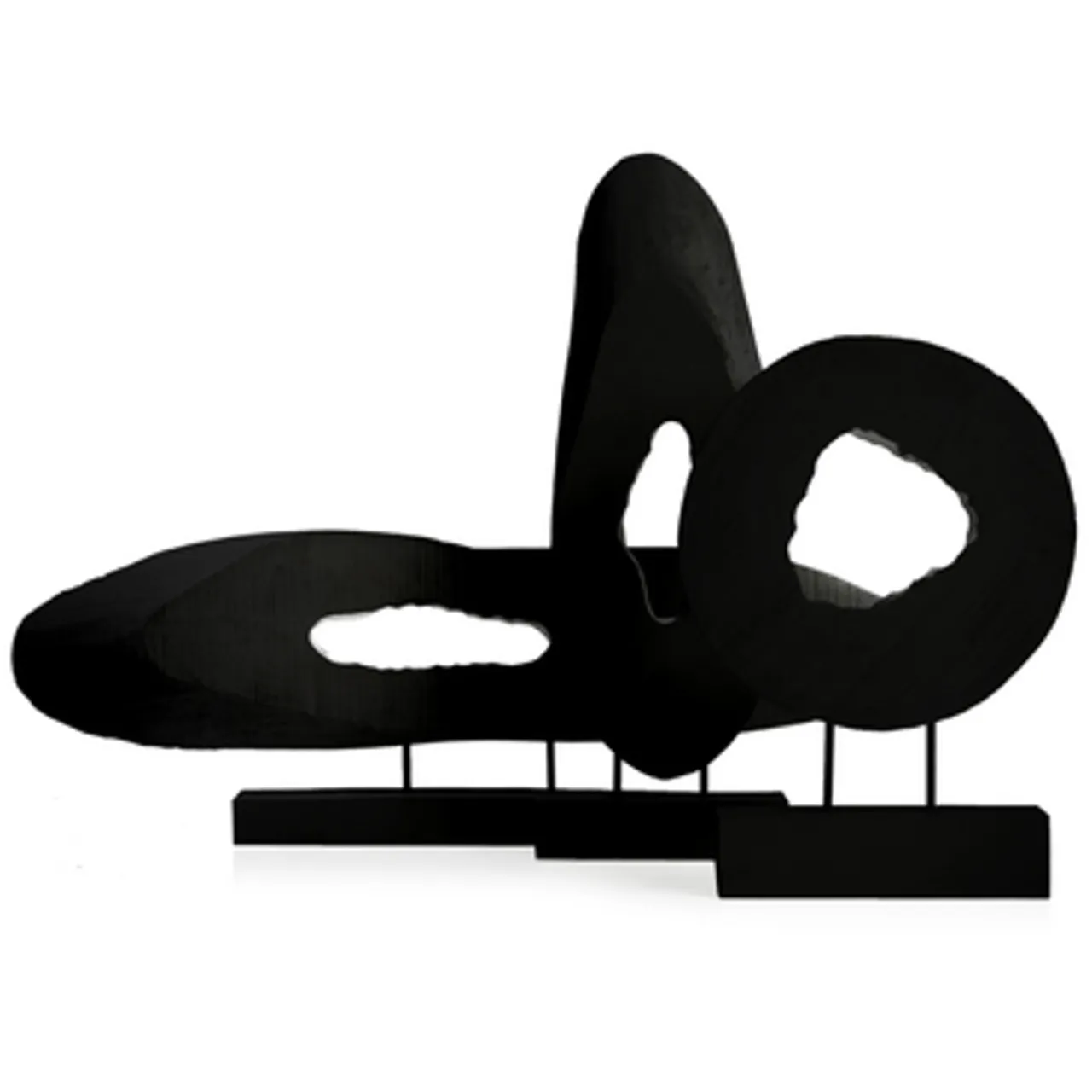 Z Gallerie Mango Wood Slice  - Black> Décor Sale | Gift