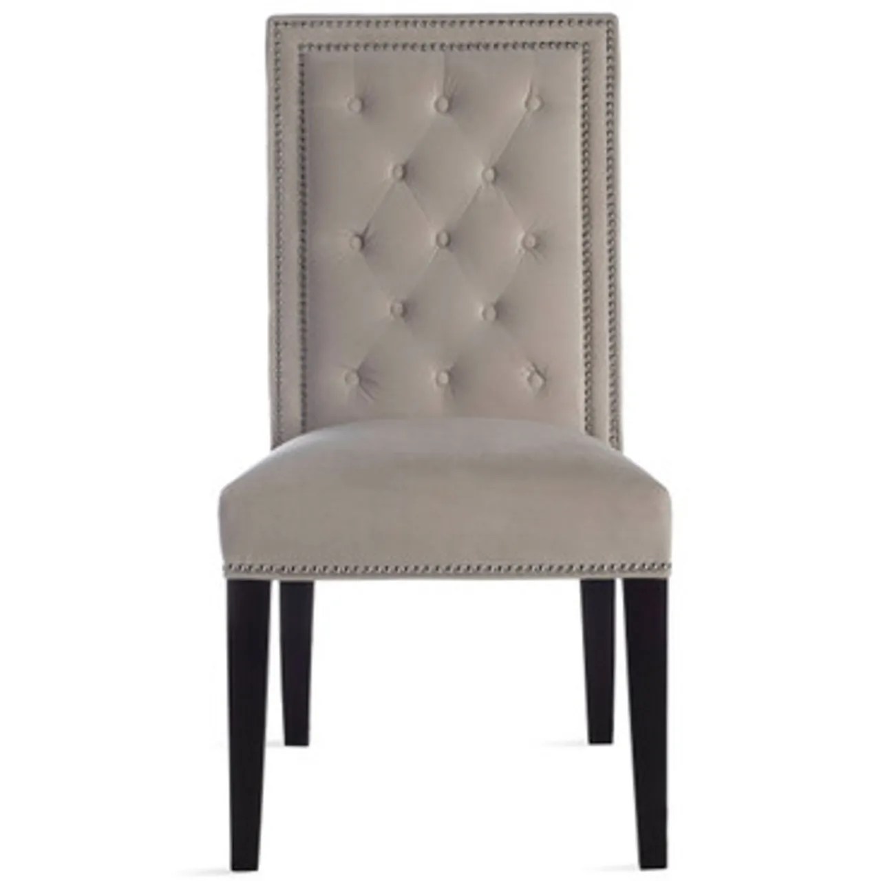 Z Gallerie Maxwell Dining Chair With Nailheads - Espresso> Dining Chairs