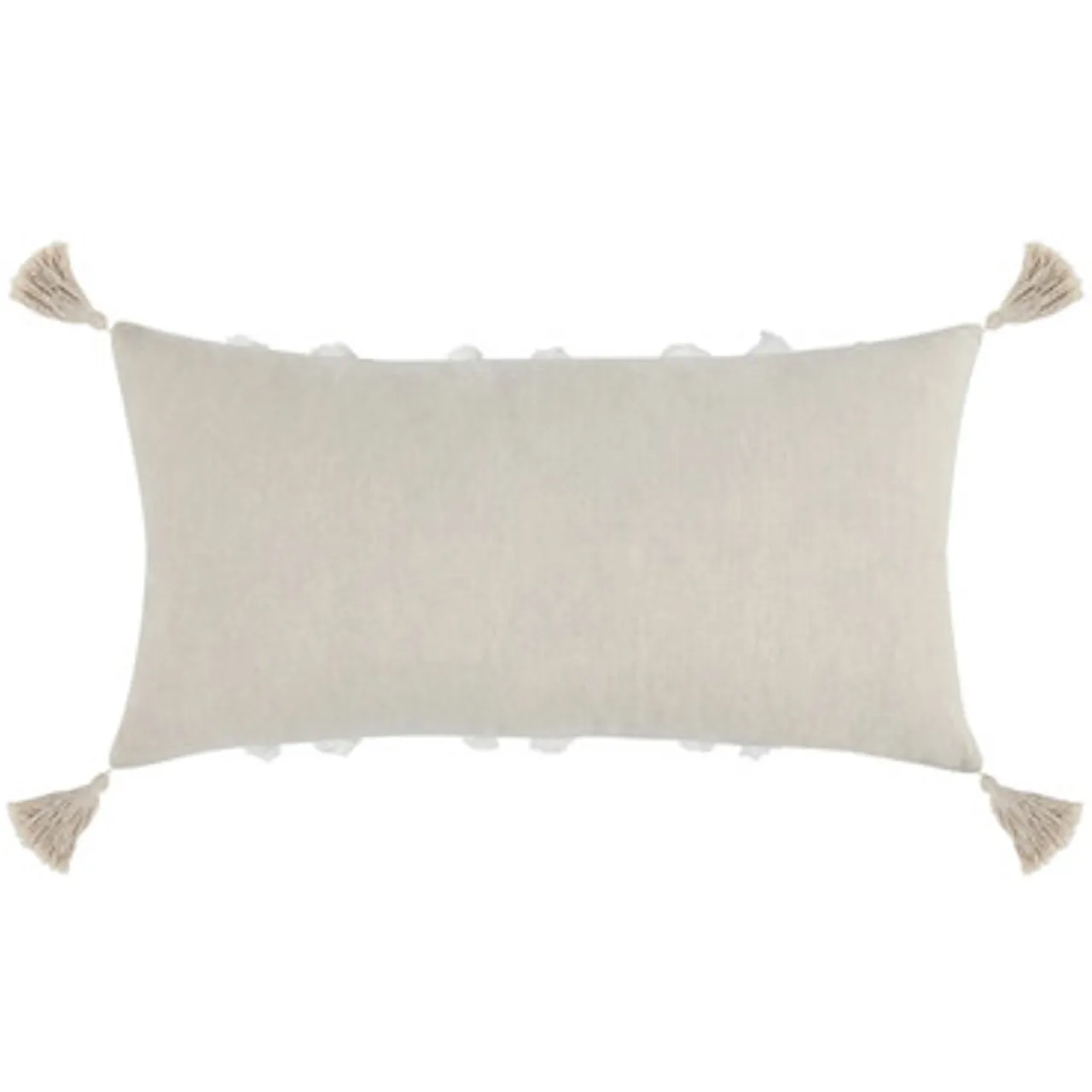 Z Gallerie Mills Lumbar Pillow - Natural/Ivory> Textile Sale | Patterned Pillows