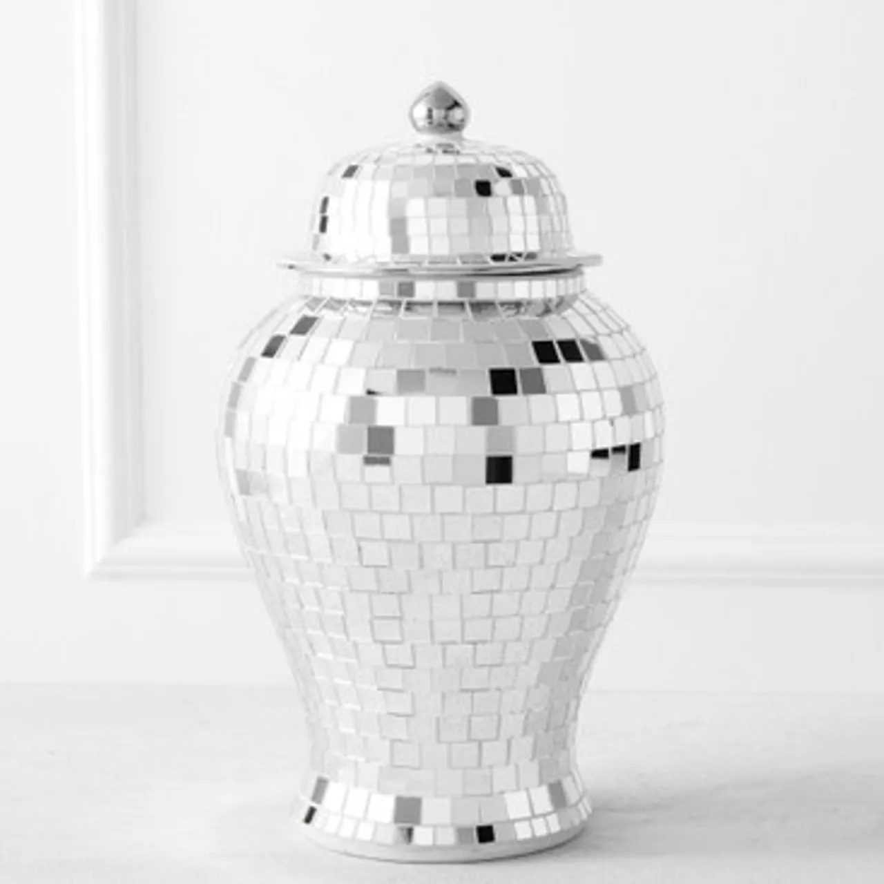 Z Gallerie Mirrored Mosaic Canister> Home Decor | Décor Sale