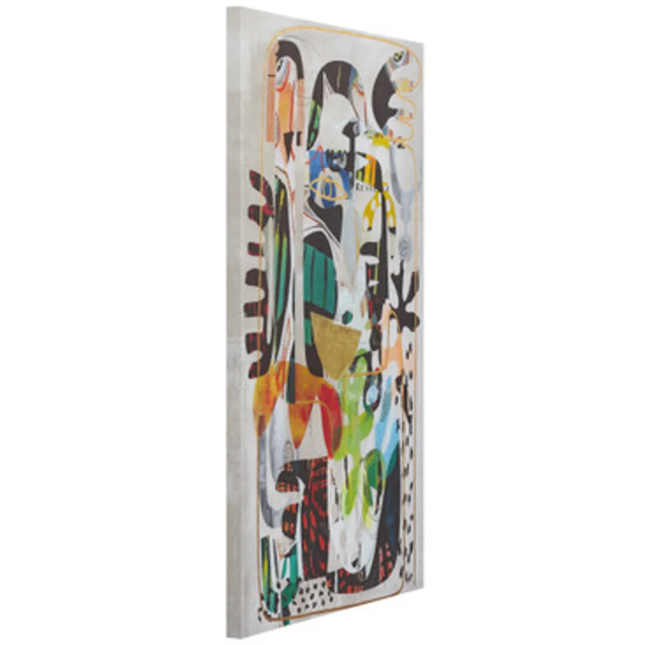 Z Gallerie Nikki Chu - Masked> Canvas | Multi Colored