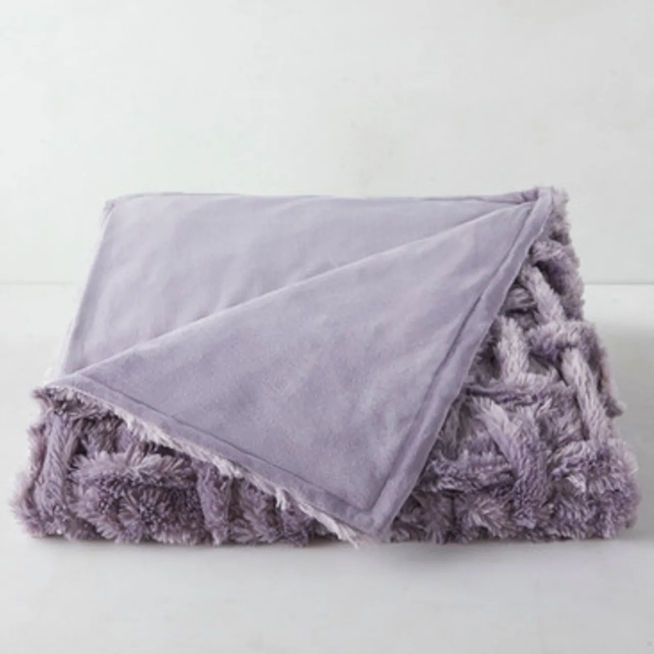 Z Gallerie Oslo Throw - Amethyst> Solid Throws | Textile Sale