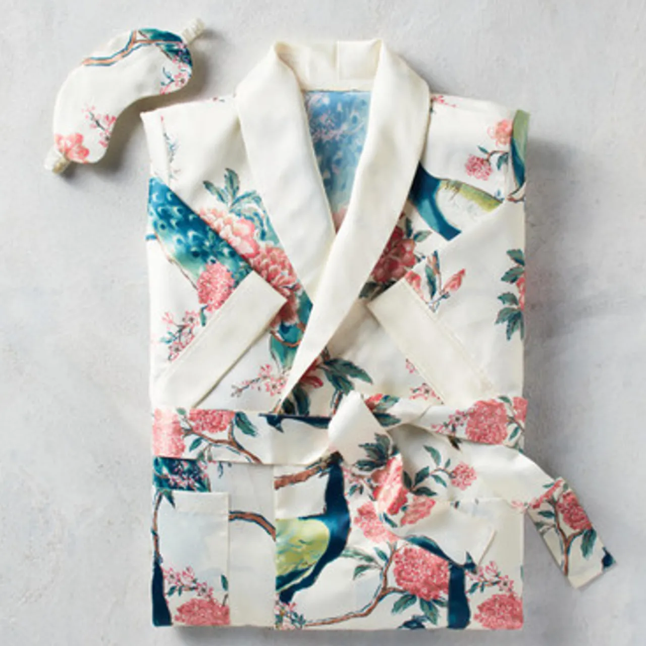 Z Gallerie Pavo Robe Set - Ivory> Textile Sale | Gift