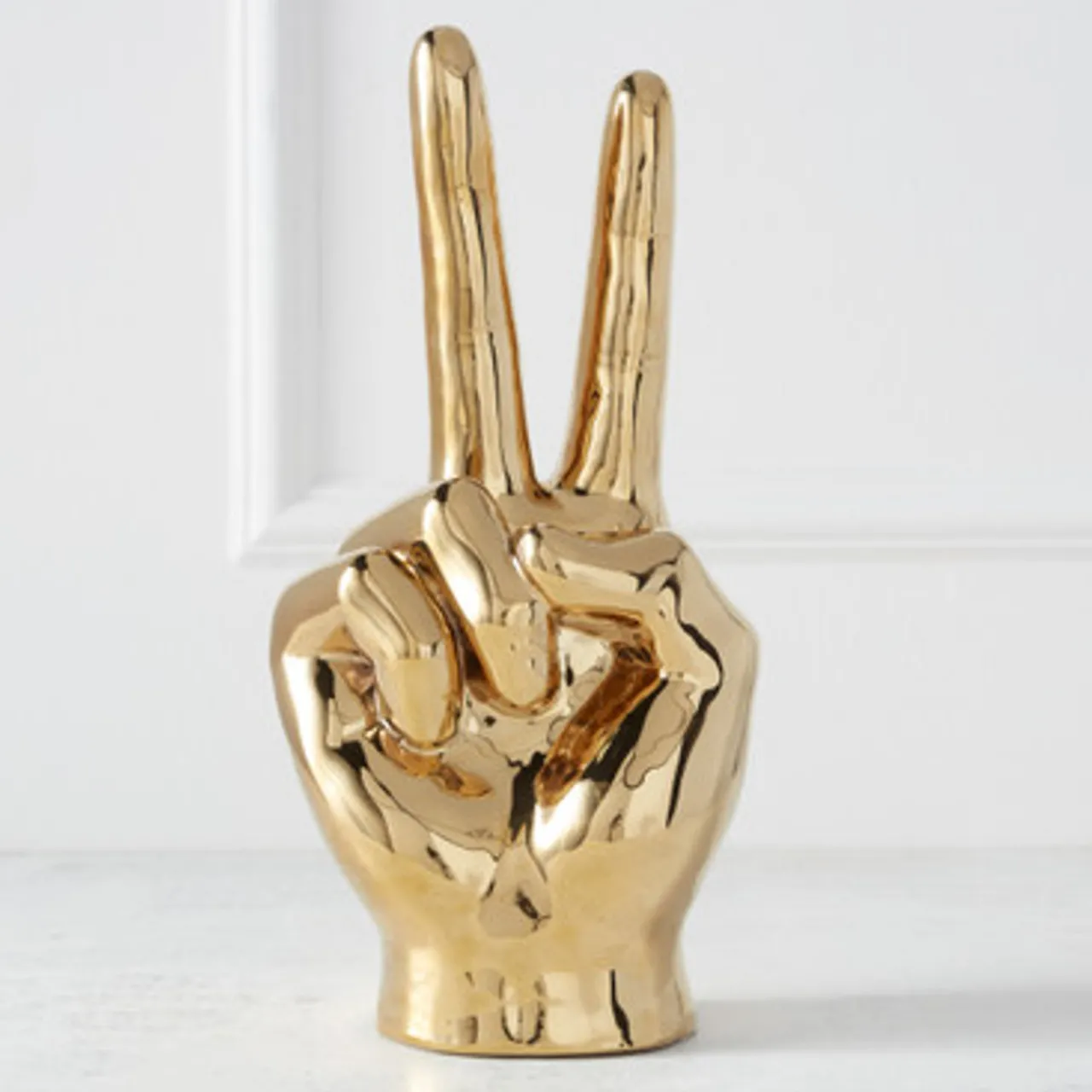 Z Gallerie Peace Sign Hand> Décor Sale | Gift