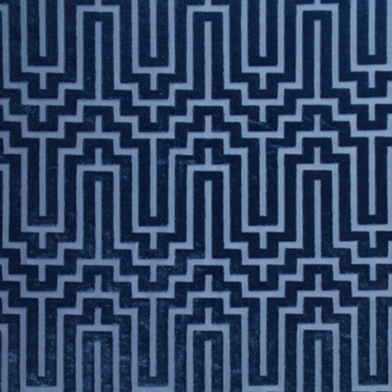 Z Gallerie Porter Panel - Sapphire> Patterned Window Panels | Textile Sale