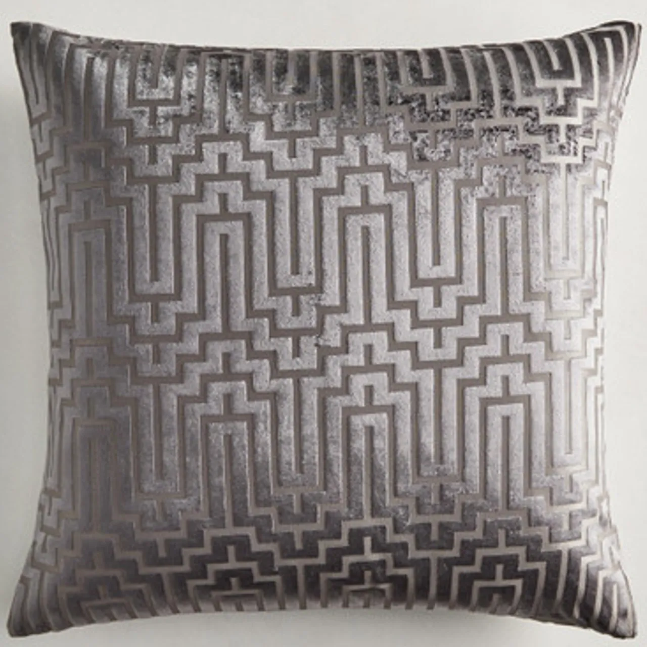 Z Gallerie Porter Pillow 24" - Charcoal> Textile Sale | Solid Pillows