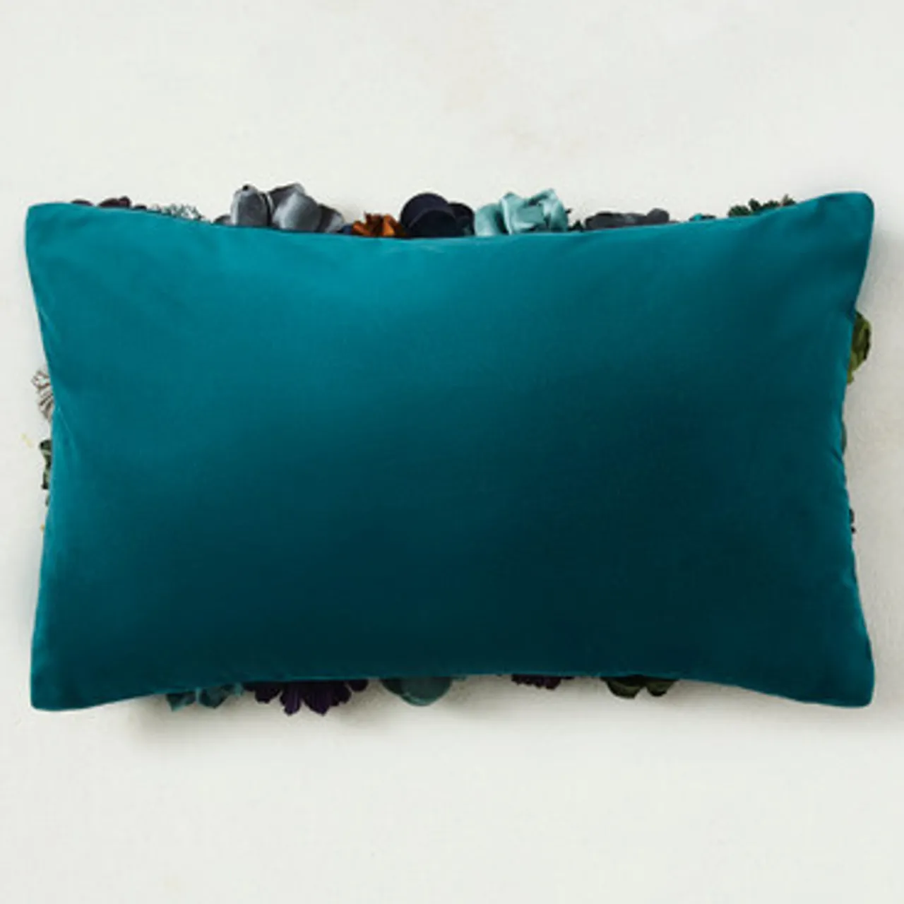 Z Gallerie Posy Lumbar Pillow - Cerulean> Textile Sale | Novelty Pillows