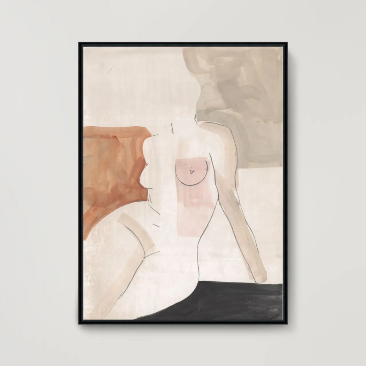 Z Gallerie Reposed Nude II​> Framed Art | Canvas