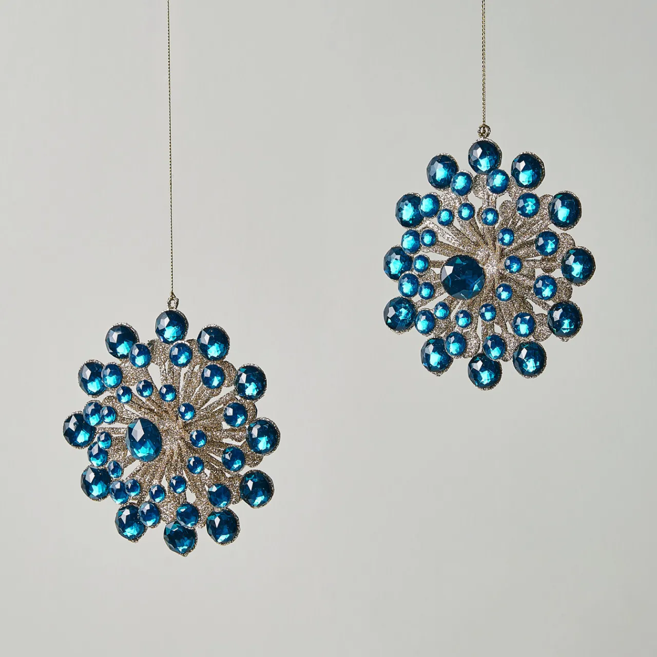 Z Gallerie Rhinestone Sunburst Ornament - Set of 2> Ornaments | Décor Sale