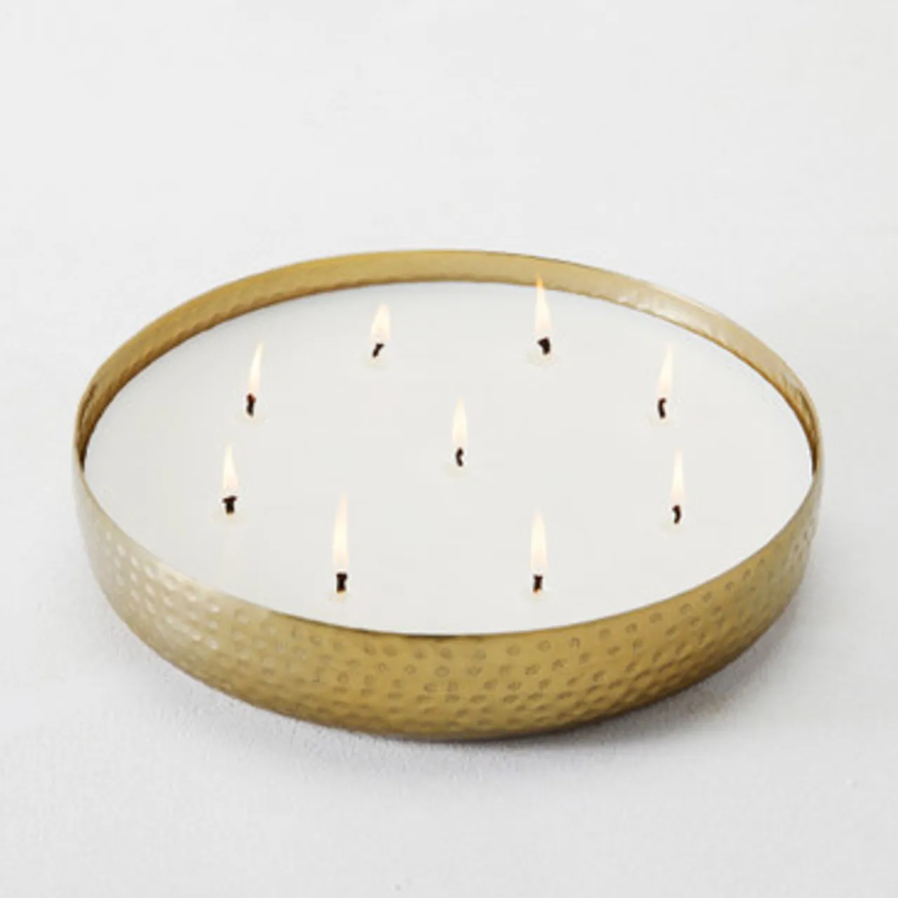 Z Gallerie Round Hammered Candle> Candles | Décor Sale