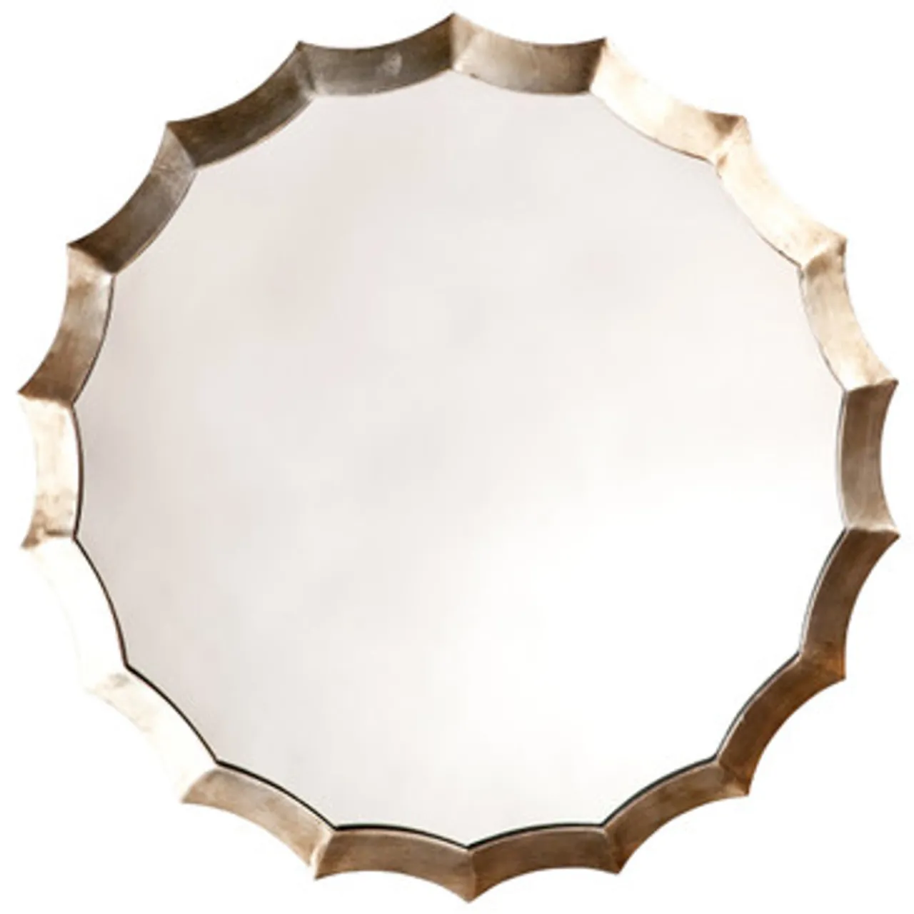 Z Gallerie Scalloped Mirror> Gift | Mirrors