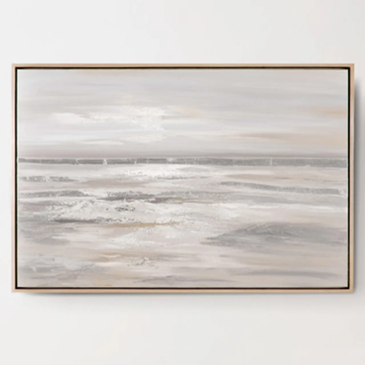 Z Gallerie Sea Gaze> Canvas | Grey