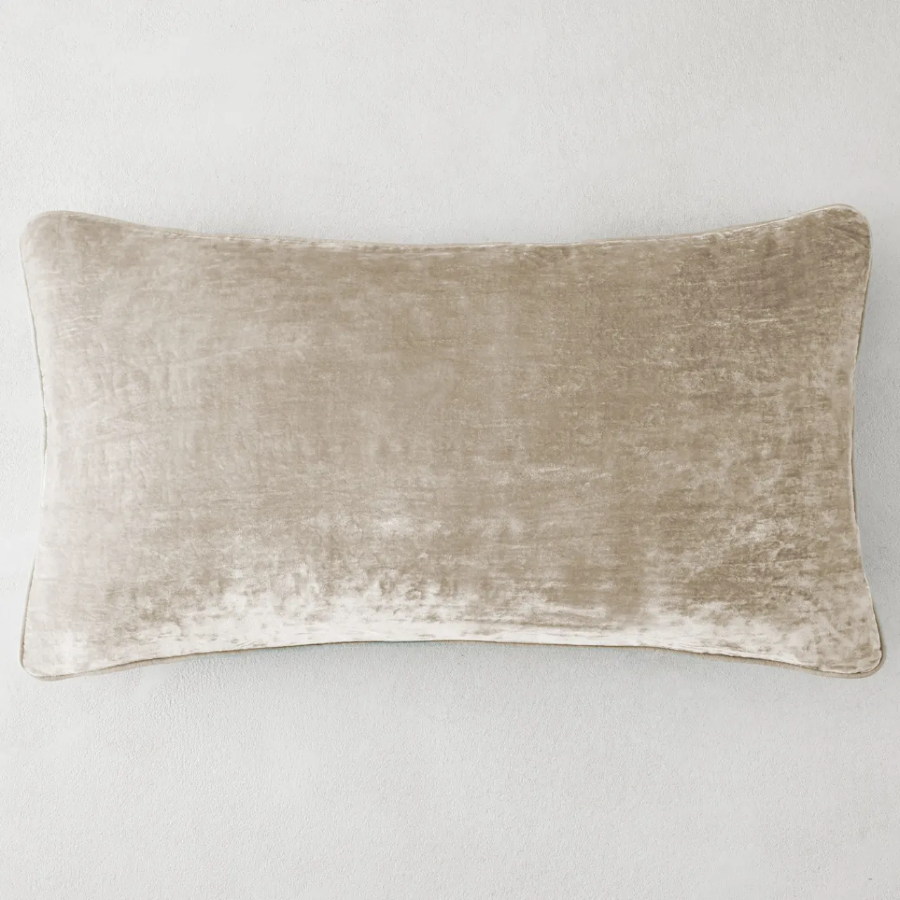 Z Gallerie Shelby Lumbar Pillow - Natural> Textile Sale | Solid Pillows