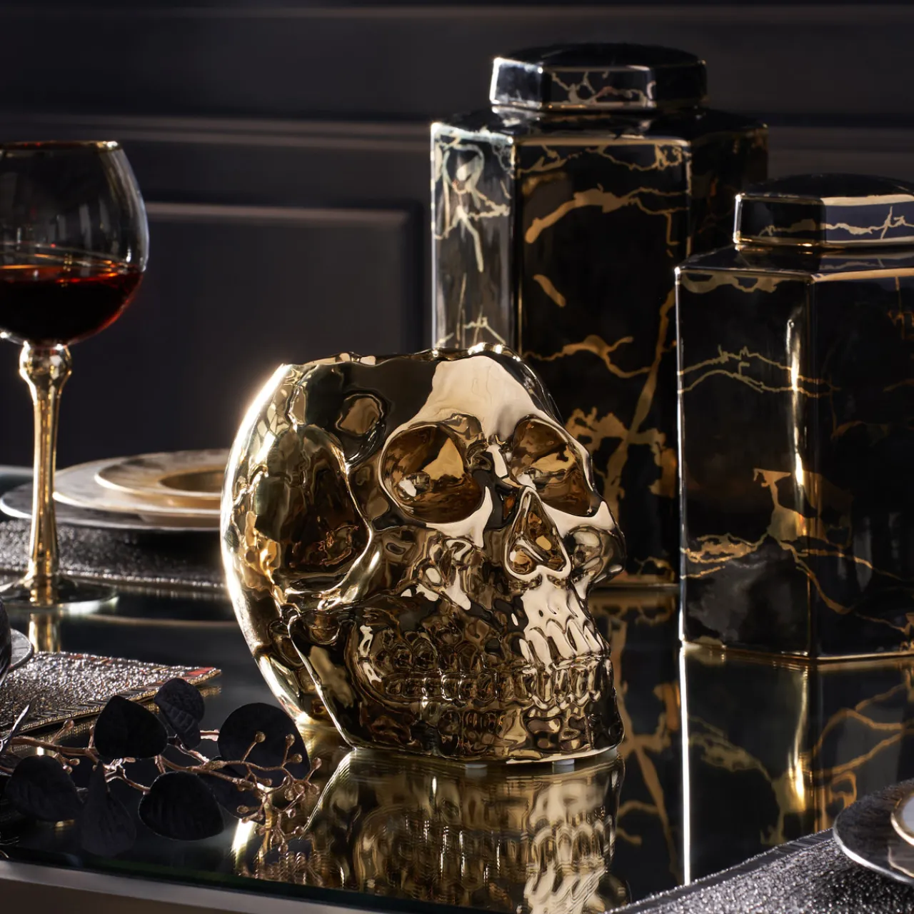 Z Gallerie Skull Vase> Décor Sale | Living Room Decor