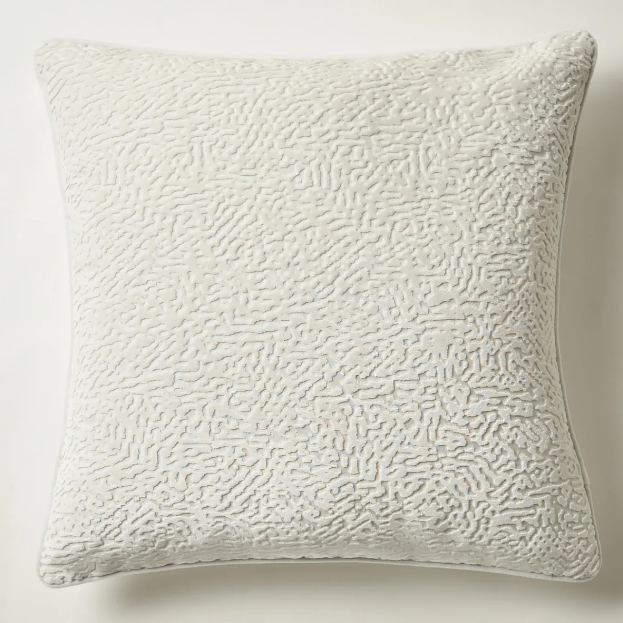 Z Gallerie Spotted Pillow 22" - Ivory> Textile Sale | Solid Pillows