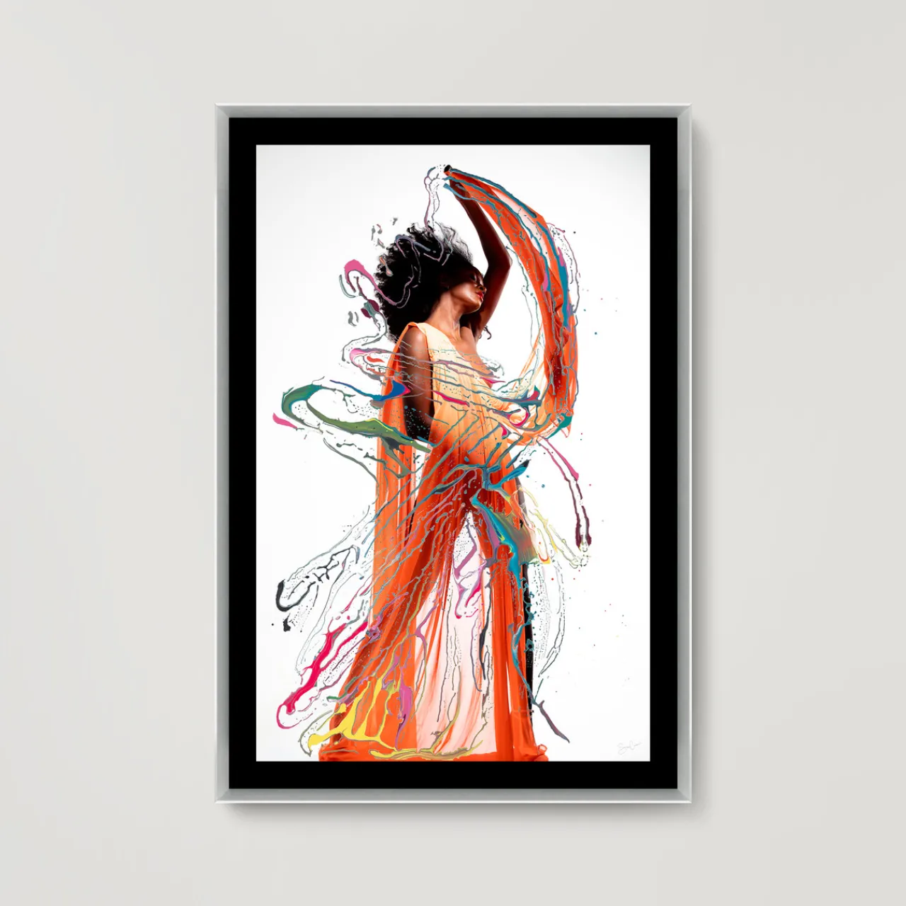 Z Gallerie Symphony of Hues> Framed Art | Figurative