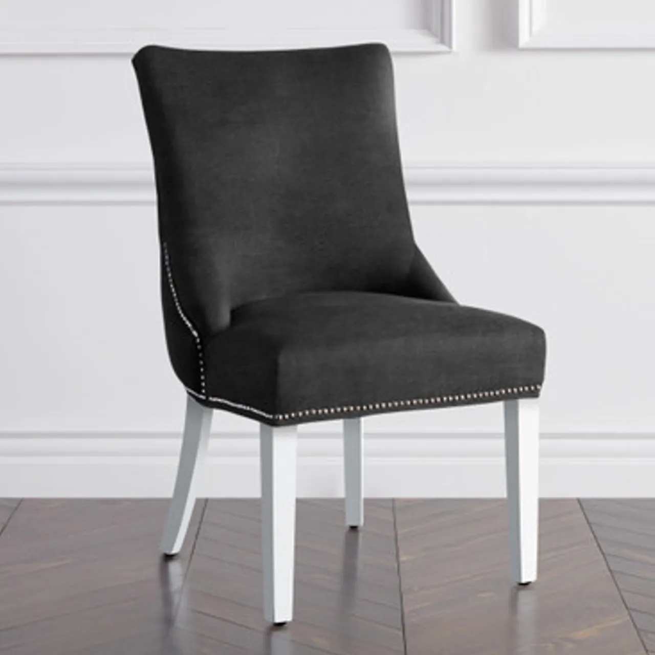 Z Gallerie Versailles Dining Chair - High Gloss White> Dining Chairs