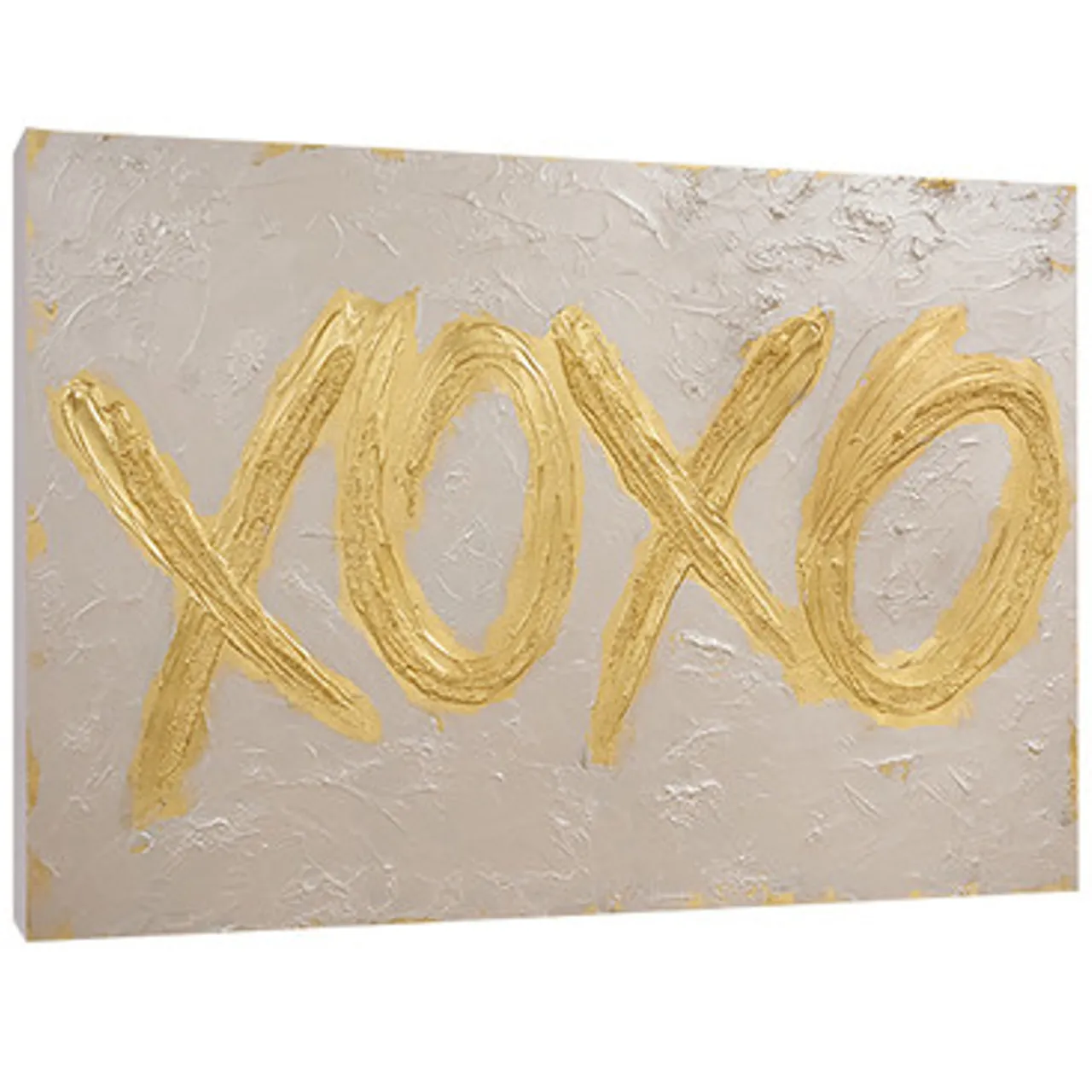 Z Gallerie XOXO> Canvas | Gold